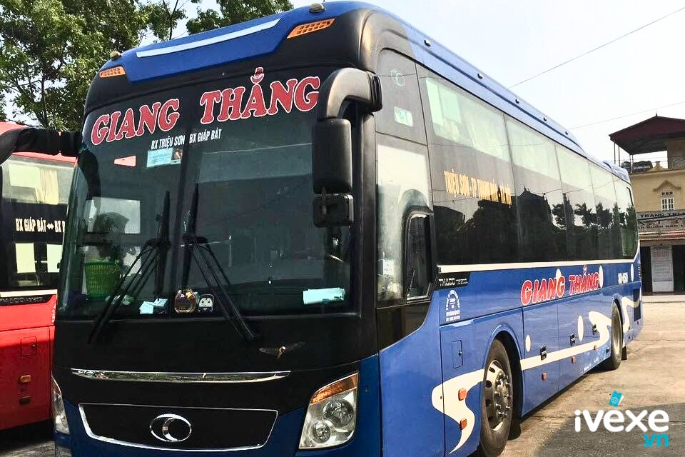Nhà xe Giang Thắng chuyên phục vụ tuyến Hà Nội đi Thanh Hóa