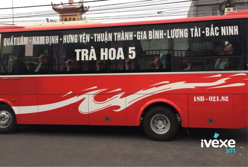 Dòng xe ghế ngồi 40 chỗ của nhà xe Trà Hoa