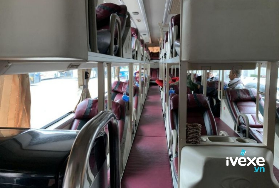 Dòng xe giường nằm 40 chỗ của nhà xe Thanh Bình ĐP