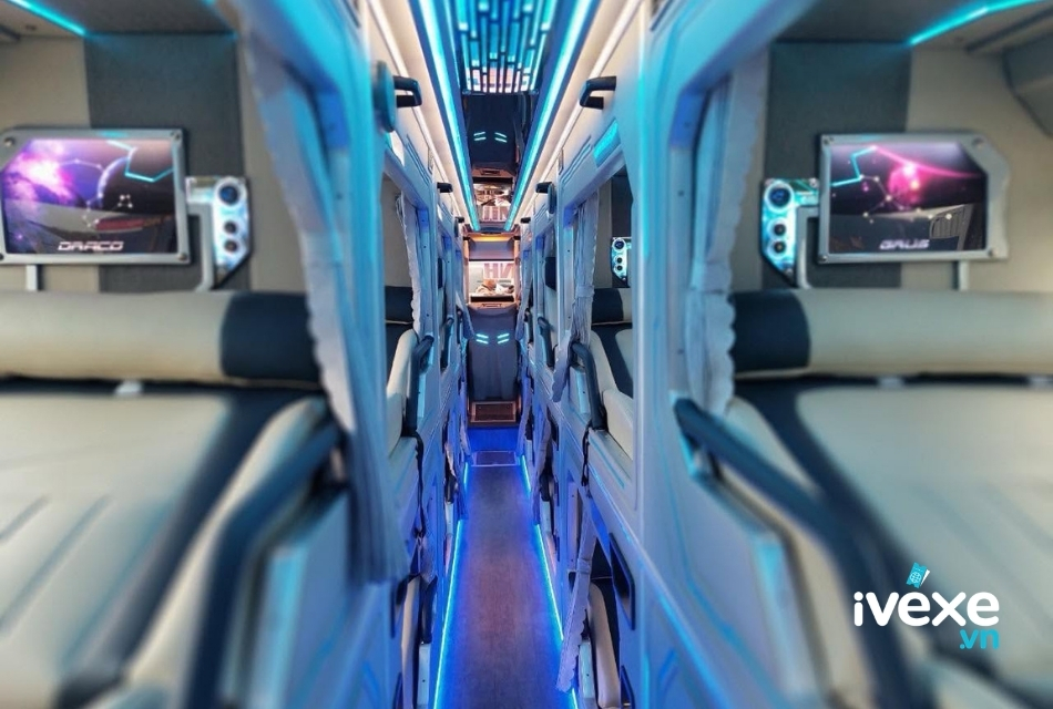 Dòng xe Limousine 34 phòng của nhà xe Lâm Oanh