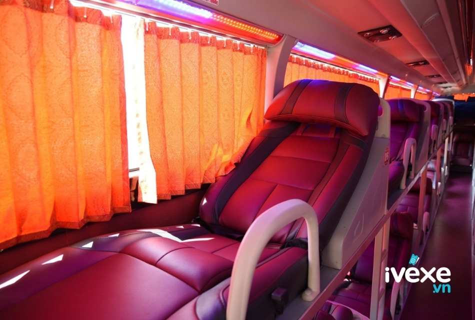 Dòng xe giường nằm 40 chỗ của nhà xe Indochina Queen Travel