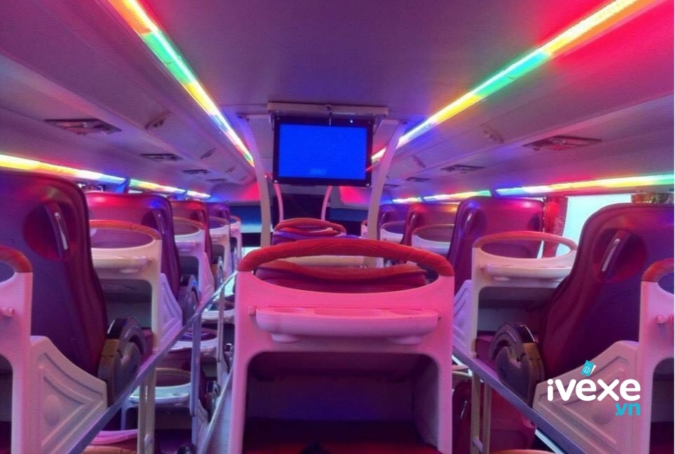 Dòng xe giường nằm 40 chỗ của nhà xe Luân Huê