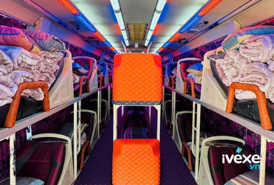 Dòng xe giường nằm 41 chỗ của nhà xe Lý Nghĩa