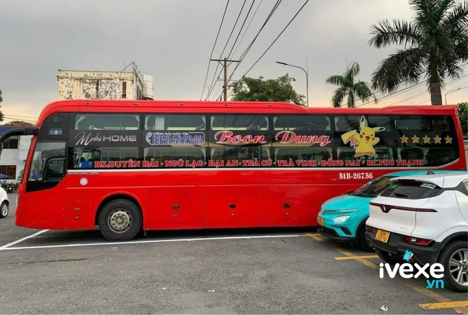 Nhà xe Boon Dung chuyên vận chuyển hành khách tuyến Đồng Nai - Trà Vinh