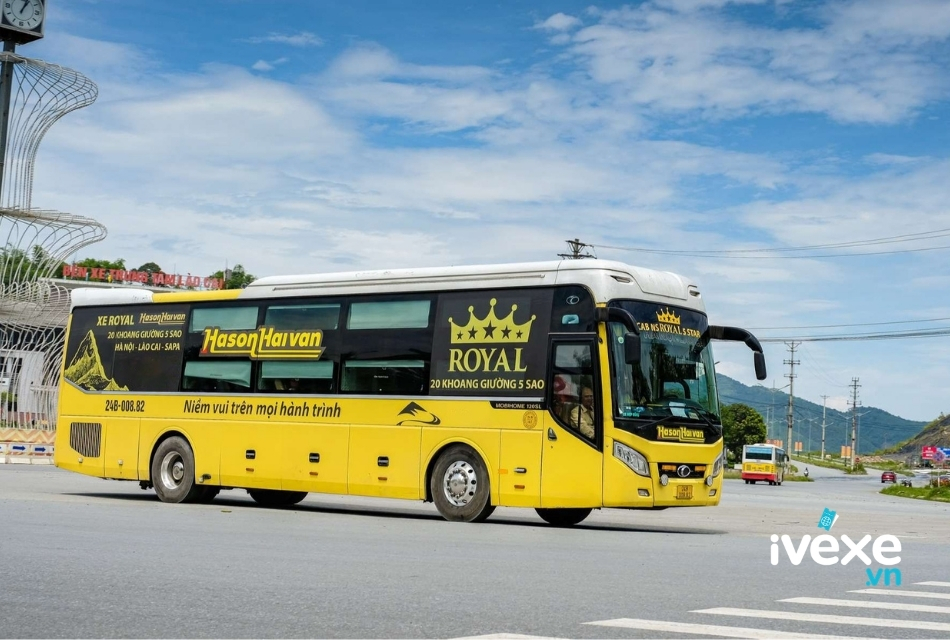 Nhà xe Hà Sơn chuyên phục vụ hành khách tuyến Nghệ An đi Lào Cai