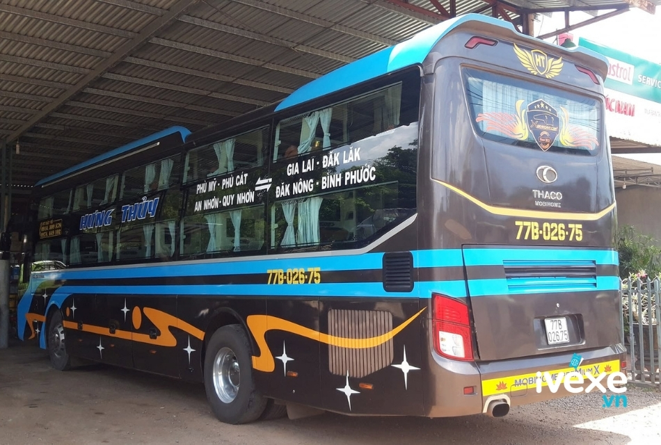Nhà xe Hưng Thủy (Bình Định) chuyên phục vụ hành khách tuyến Phú Yên đi Đắk Lắk