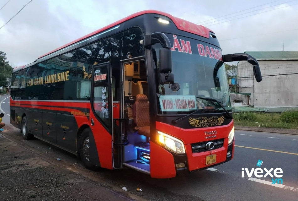 Nhà xe Lâm Oanh chuyên vận chuyển hành khách tuyến Đồng Nai đi Nghệ An