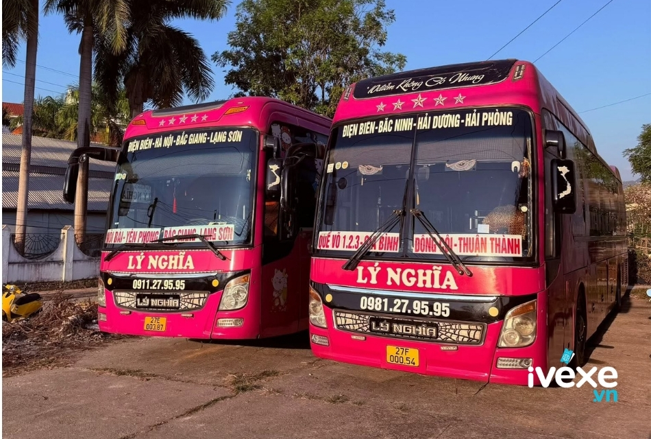 Nhà xe Lý Nghĩa chuyên phục vụ hành khách tuyến Điện Biên Hải Dương