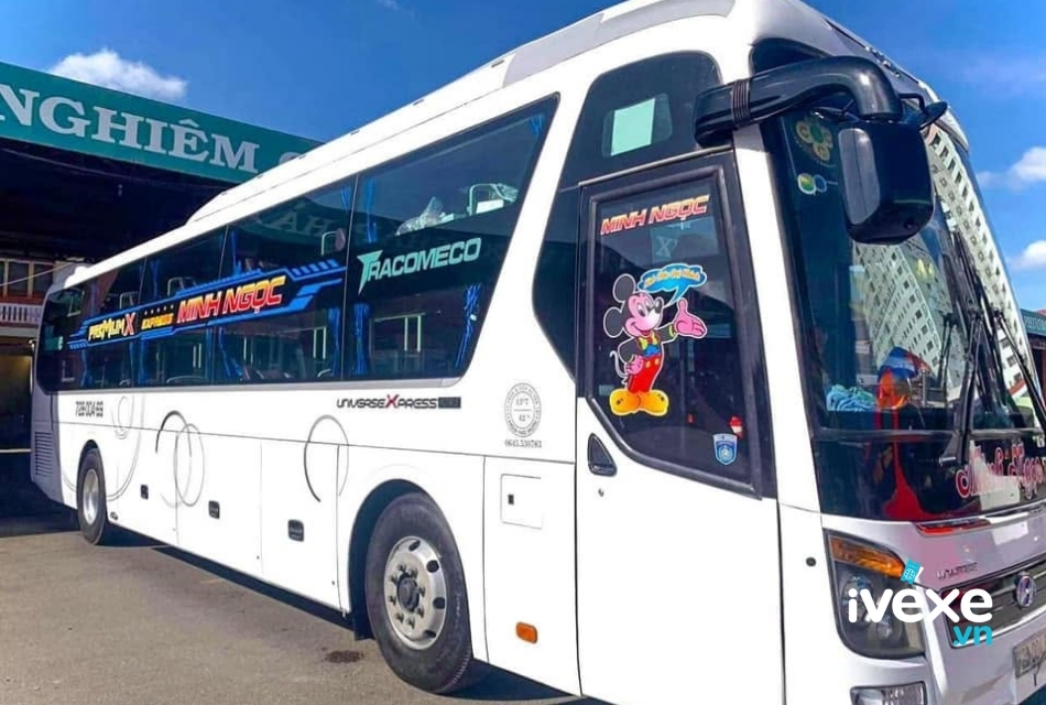 Nhà xe Minh Ngọc chuyên vận chuyển hành khách tuyến Vũng Tàu - An Giang