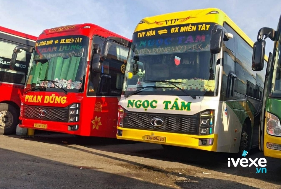 Nhà xe Ngọc Tám chuyên phục vụ hành khách từ Phú Yên đi Sài Gòn