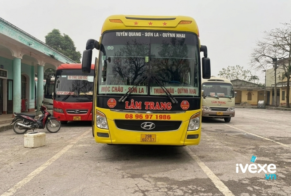 Nhà xe Lâm Trang chuyên vận chuyển hành khách tuyến Hà Giang đi Sơn La