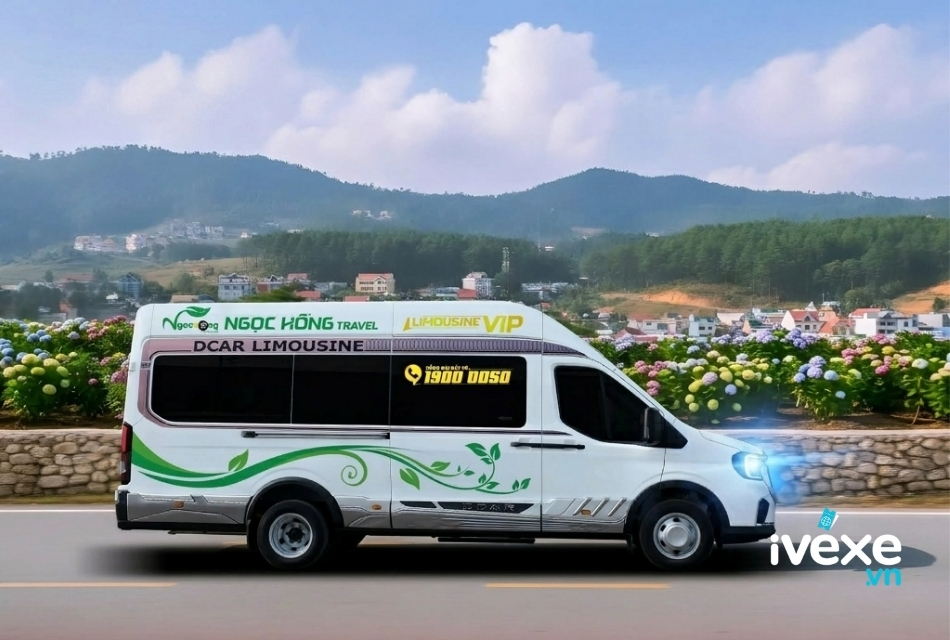 Nhà xe Ngọc Hồng Limousine phục vụ hành khách tuyến Đắk Nông - Lâm Đồng