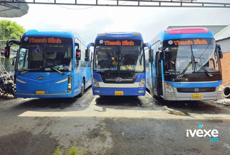 Nhà xe Thanh Bình ĐP vận chuyển hành khách từ An Giang đi Sài Gòn