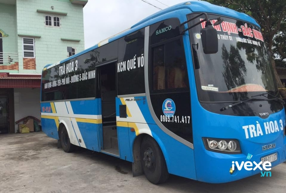 Nhà xe Trà Hoa chuyên vận chuyển hành khách từ Nam Định đi Hưng Yên