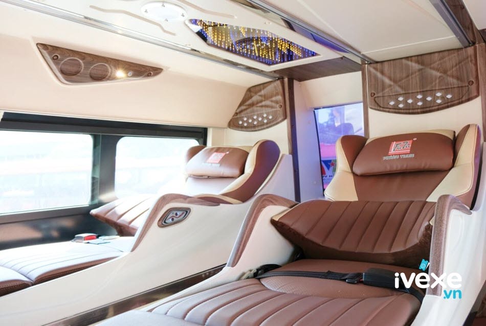 Dòng xe giường nằm Limousine hiện đại của xe khách Phương Trang