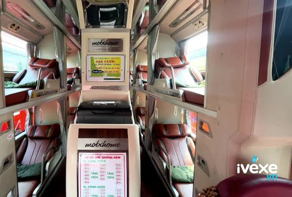 Dòng xe giường nằm Limousine sang trọng của xe khách Phương Trang