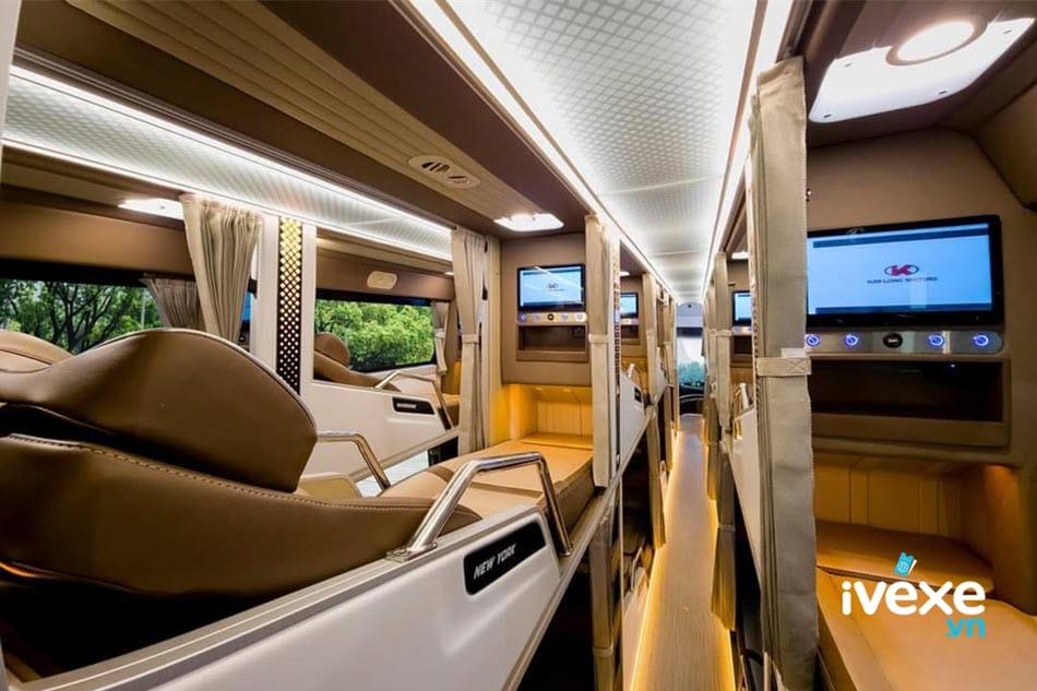 Dòng xe Limousine 34 phòng hiện đại của nhà xe Phương Trang đi Hóc Môn