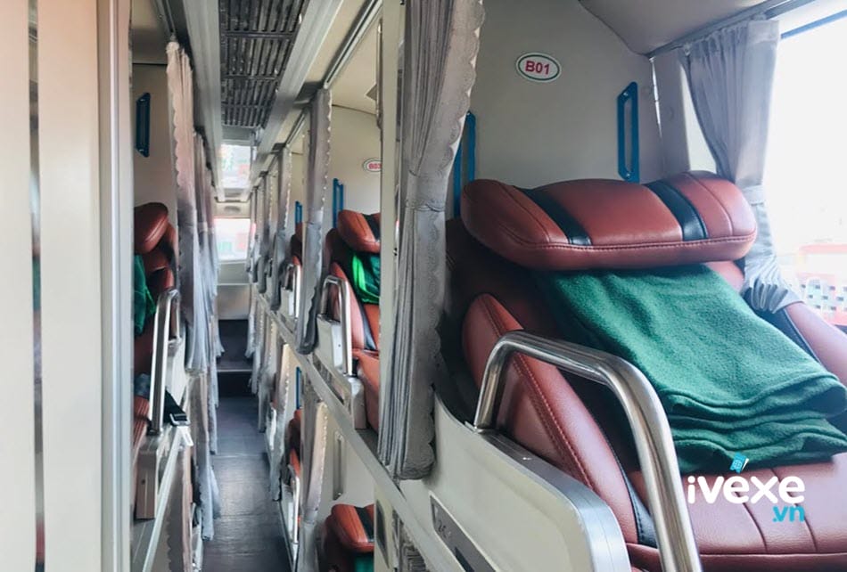 Dòng xe Limousine 34 phòng hiện đại của nhà xe Phương Trang đi Long Xuyên