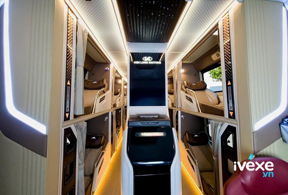 Dòng xe Limousine 34 phòng sang trọng của xe Phương Trang Đà Nẵng đi Gia Nghĩa Đắk Nông