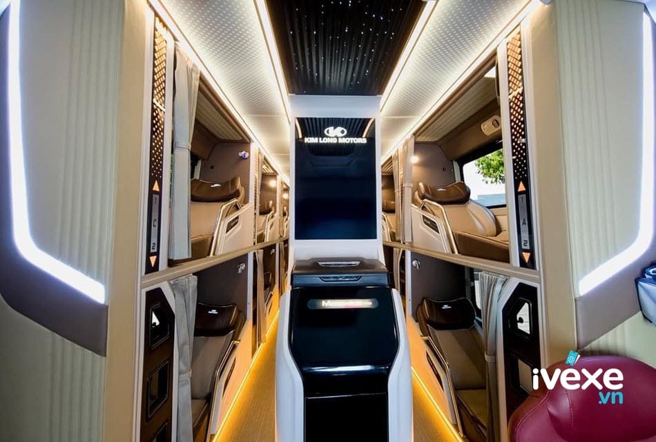 Dòng xe Limousine hiện đại của xe khách Phương Trang đi Tam Nông Đồng Tháp