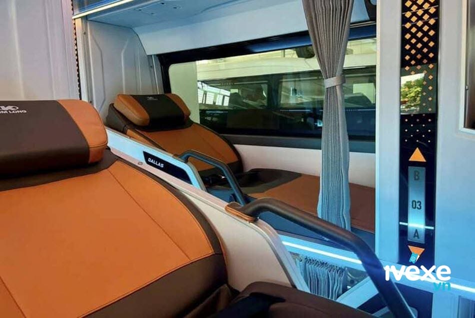 Dòng xe Limousine Phương Trang thiết kế hiện đại