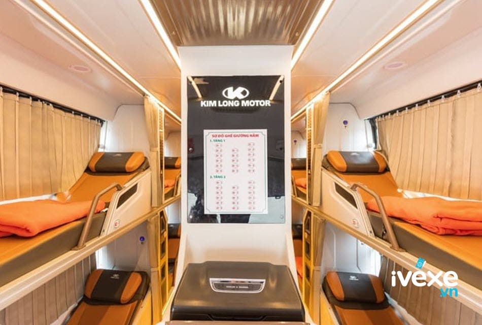 Dòng xe Limousine sang trọng của xe khách Phương Trang đi Thừa Thiên Huế