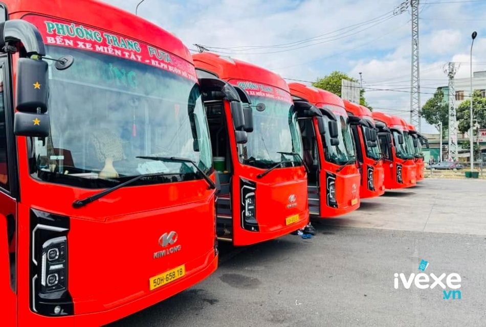 Nhà xe Phương Trang chạy tuyến Bến xe Miền Đông đi Buôn Ma Thuột - Đắk Lắk