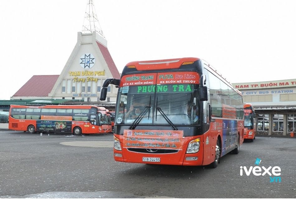 Nhà xe Phương Trang chạy tuyến Quận Bình Tân đi Buôn Hồ Đắk Lắk