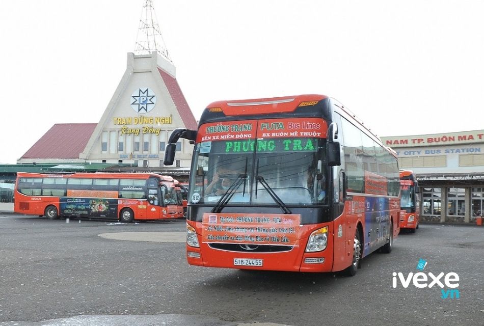 Nhà xe Phương Trang chạy tuyến Ea H'leo Đắk Lắk đi Chư Sê Gia Lai
