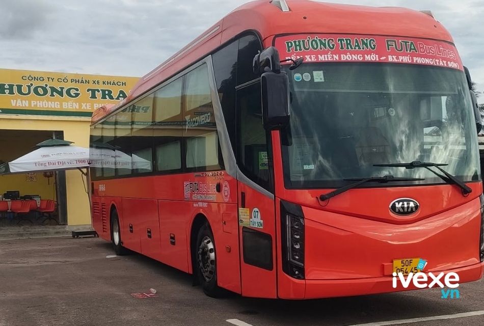 Nhà xe Phương Trang chạy tuyến Quận 1 đi Hoài Nhơn Bình Định
