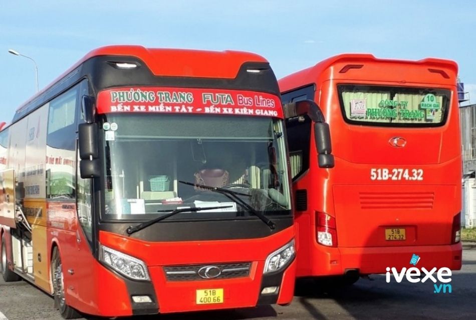 Nhà xe Phương Trang chạy tuyến Quận 12 đi Hòn Đất - Kiên Giang