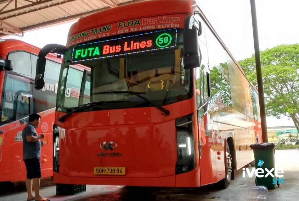 Nhà xe Phương Trang tuyến Quận 3 đi Long Xuyên