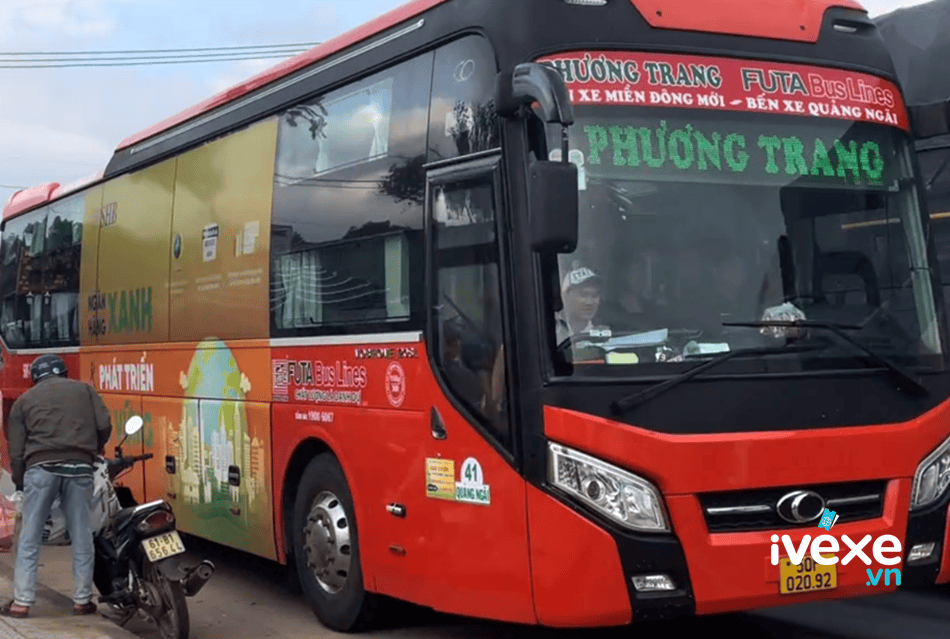 Nhà xe Phương Trang Quảng Ngãi đi Núi Thành Quảng Nam