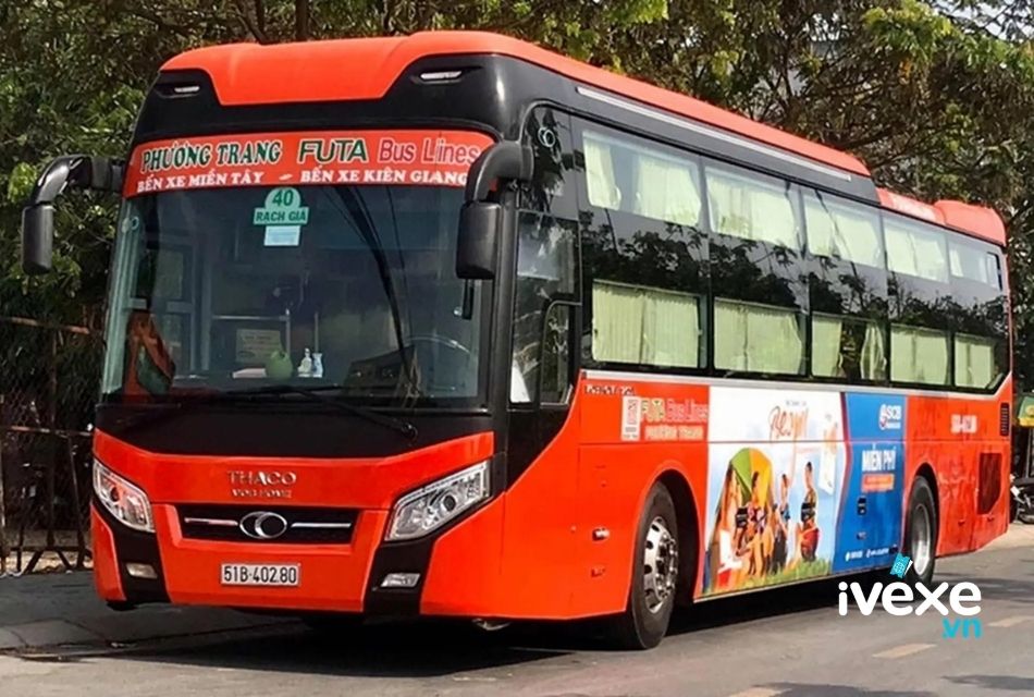 Nhà xe Phương Trang chạy tuyến Rạch Giá - Kiên Giang đi Quận Bình Tân