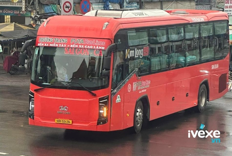 Nhà xe Phương Trang chạy tuyến Thành Phố Cao Lãnh - Đồng Tháp đi Tân Bình