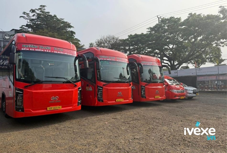 Nhà xe Phương Trang tuyến Thủ Dầu Một Bình Dương đi Tiền Giang