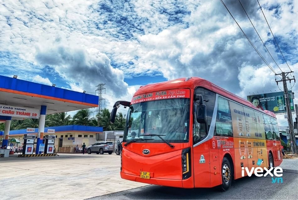 Nhà xe Phương Trang tuyến Cái Bè Tiền Giang đi Châu Thành Kiên Giang