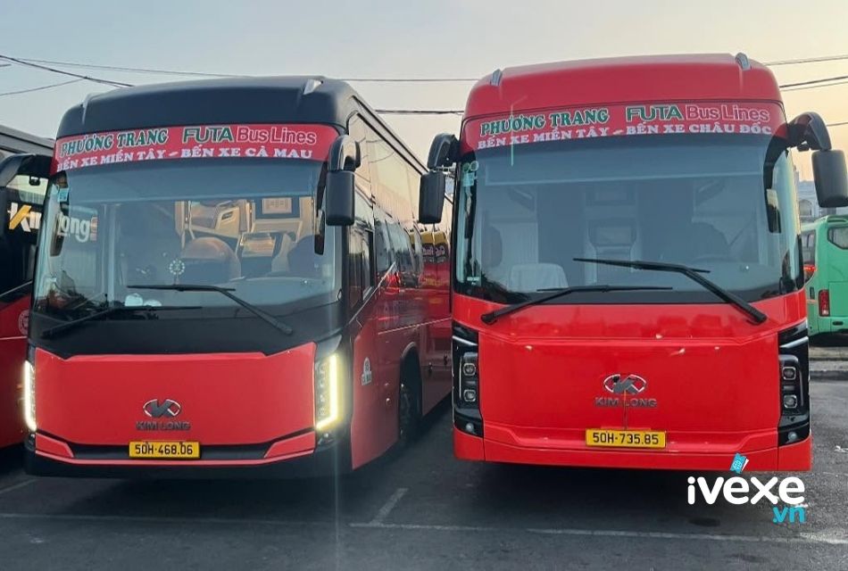 Nhà xe Phương Trang tuyến Giá Rai Bạc Liêu đi Thủ Dầu Một - Bình Dương