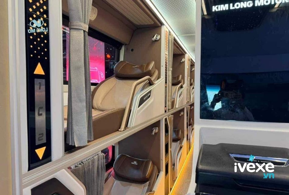 Nội thất dòng xe Limousine 34 chỗ của nhà xe Phương Trang
