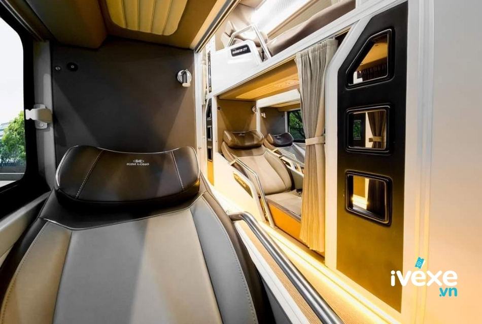 Nội thất dòng xe limousine 34 chỗ của nhà xe Phương Trang