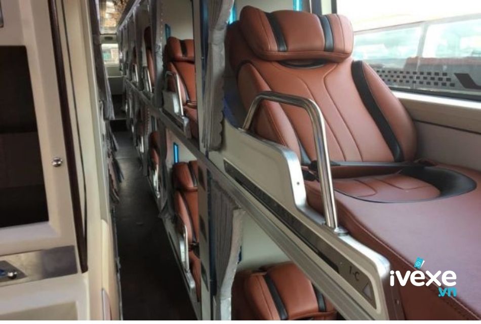 Nội thất dòng xe Limousine 34 chỗ của xe khách Phương Trang