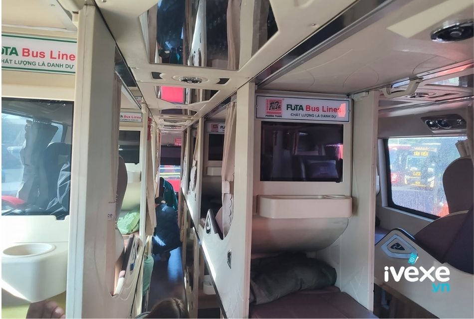 Nội thất dòng xe Limousine 34 phòng của nhà xe Phương Trang