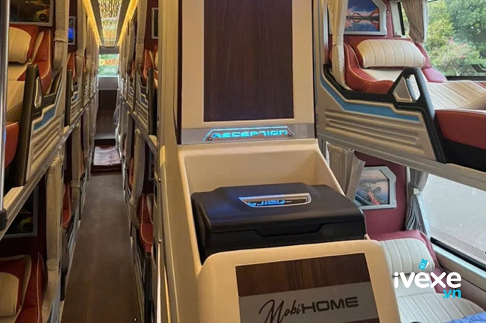 Tiện nghi xe Limousine 34 phòng của xe khách Phương Trang Hàm Thuận Bắc
