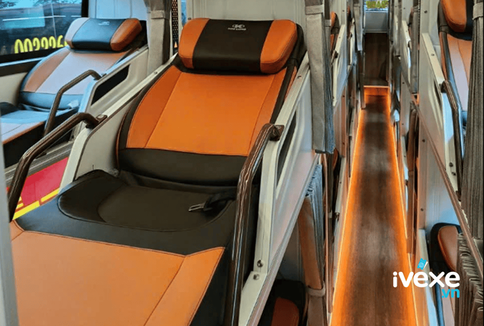 Tiện nghi xe Limousine Phương Trang Hàm Thuận Bắc đi Thừa Thiên Huế