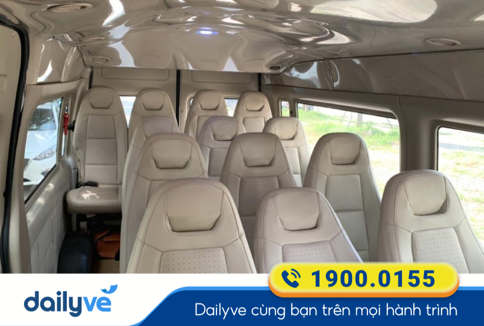 Dòng xe ghế ngồi thoải mái tại nhà xe Phương Trang