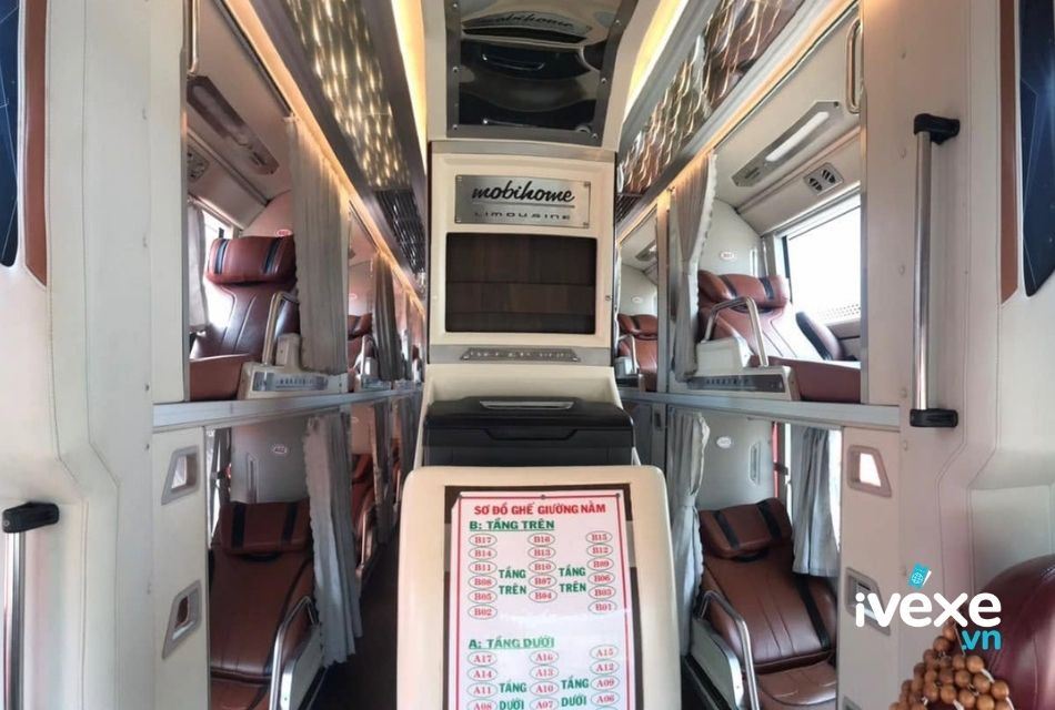 Nhà xe Phương Trang phục vụ dòng xe Limousine 34 chỗ