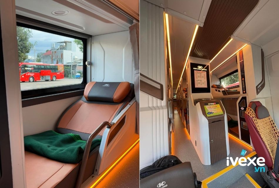 Dòng xe Limousine 34 giường cao cấp của nhà xe Phương Trang