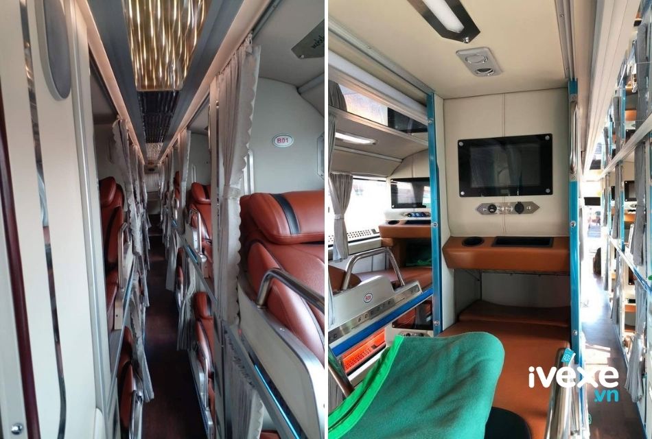 Dòng xe Limousine 34 giường nằm cao cấp của nhà xe Phương Trang