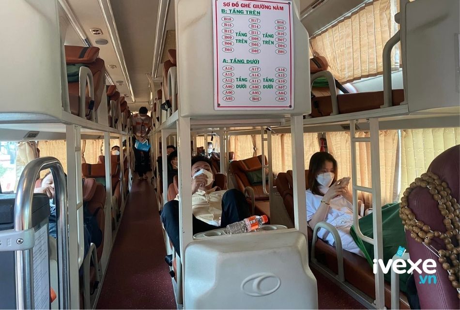 Dòng xe Limousine 34 giường nằm của nhà xe Phương Trang