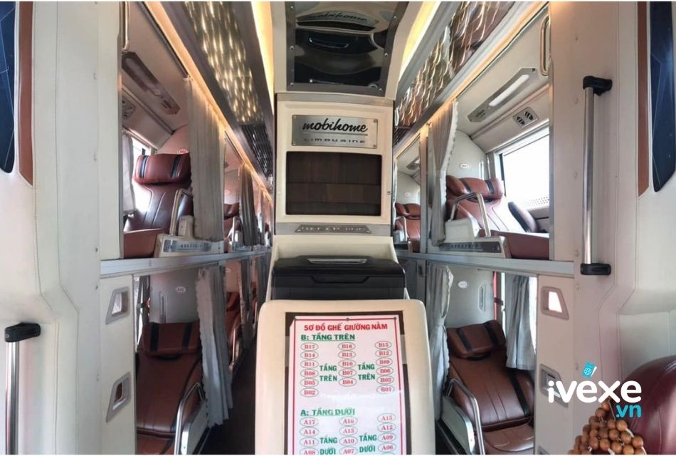 Dòng xe Limousine 34 giường nằm của nhà xe Phương Trang